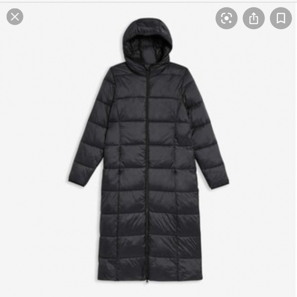 Joe Fresh Jackets & Blazers - Joe Fresh Long Black Puffer Parka